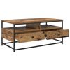 vidaXL Coffee Table Old Wood 100 x 51 x 45 cm Engineered Wood