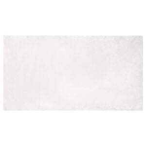 vidaXL Anti-Slip Faux Rabbit Fur Rug OLITE White 60 x 110 cm Polyester