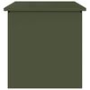 vidaXL Outdoor Storage Box Olive Green 55 x 50.5 x 50 cm Steel