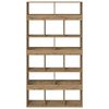 vidaXL Bookcase Artisan Oak 100x33x187.5 cm Engineered Wood
