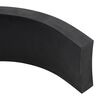vidaXL Rubber Edge for Snow Plow Black 250x8x2 cm