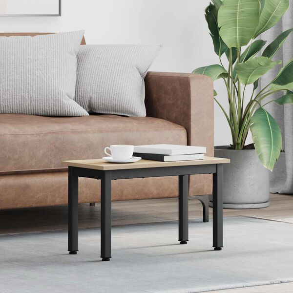 vidaXL Coffee Table Sonoma 60 x 30 x 36 cm Engineered Wood