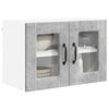 vidaXL Kitchen Cabinet with Shelf 2 pcs Concrete Grey 60 x 31 x 40 cm