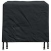 vidaXL Furniture Cover Plain Black 82 x 82 x 65 cm 210D Oxford Fabric