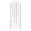 vidaXL H-Shaped Gabion Planter Steel Wire 260x40x100 cm