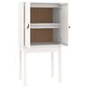 vidaXL Highboard White 60x40x120 cm Solid Wood Pine
