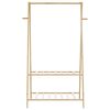 vidaXL Clothes Rack with Shelves 96x45.5x150.5 cm Bamboo