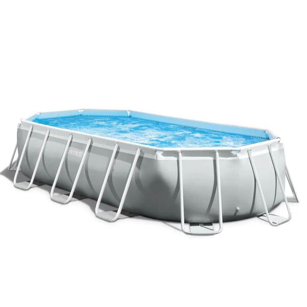 Intex Prism Frame Swimming Pool Set Oval 503x274x122 cm 26796GN