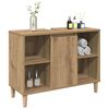 vidaXL Sink Cabinet Artisan Oak 80x33x60 cm Engineered Wood