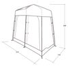 Outwell Double Shower Tent Seahaven Grey