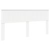 vidaXL Headboard White Engineered wood