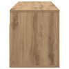 vidaXL Wall Mounted TV Cabinet Artisan Oak 100 x 34.5 x 40 cm