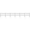 vidaXL Garden Fence | Steel | Sturdy | Rectangular | Modern