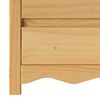 vidaXL Chest of Drawers Drammen Oak 111 x 43 x 73.5 cm Solid Pine wood