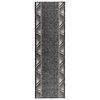 vidaXL Runner Rug FLORNES Woven Grey PP 7 mm