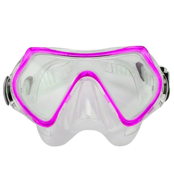 Waimea Junior Diving Set with Mask/Snorkel/Fins 34-38 Pink/Black 88DS