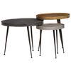 vidaXL Coffee Table&nbsp;3 pcs Multicolour Engineered Wood
