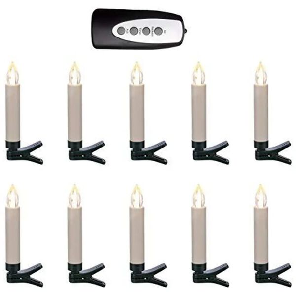 HI Wireless LED Mini Candles with RC 20 pcs