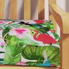 vidaXL Pallet Cushion Set Floral 2 pcs Tropical Jungle 180 x 40 x 8 cm