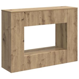 vidaXL Console Table Artisan Oak 101 x 29 x 74 cm Engineered Wood