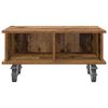 vidaXL TV Stand Old Wood 68.5 x 35 x 35 cm Engineered Wood