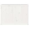 vidaXL Laundry Box White 88.5x44x66 cm Solid Wood Pine