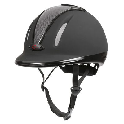 Covalliero Riding Helmet Carbonic VG1 L/XL Anthracite 32722