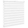 vidaXL Zebra Blind White 150x100 cm Fabric Width 145.9 cm Polyester