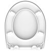 SCH&Uuml;TTE Duroplast High Gloss Toilet Seat with Soft-Close MAGIC LIGHT