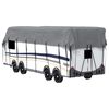 vidaXL Caravan Roof Cover Grey 1000x300 cm Non-woven Fabric