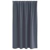 vidaXL Blackout Curtains with Rings 2 pcs Anthracite 140 x 140 cm