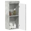 vidaXL Bathroom Wall Cabinet TULUM Concrete Grey 37 x 24.5 x 86 cm
