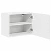 vidaXL Kitchen Cabinet Kalmar High Gloss White 50 x 31 x 40 cm