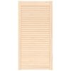 vidaXL Cabinet Door Louvred Design 99.3x49.4 cm Solid Wood Pine