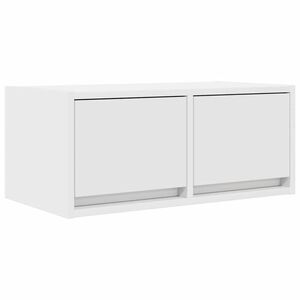 vidaXL TV Cabinet White 60x31x25.5 cm Engineered Wood