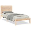 vidaXL Extra Long Bed Frame without Mattress 90x220 cm Solid Wood