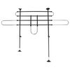FLAMINGO 2 Bar Car Dog Guard with 2 Options Eduard Black