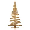 vidaXL Christmas Trees with Stand Brown 150 cm Solid pine wood