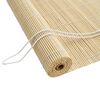 vidaXL Roller Blind Natural 50 x 160 cm Bamboo