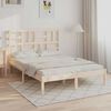 vidaXL Bed Frame without Mattress Solid Wood 160x200 cm