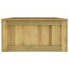 vidaXL Raised Bed 196x100x50 cm Impregnated Pinewood