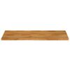 vidaXL Table Top Live Edge 140x60x2.5 cm Solid Wood Mango