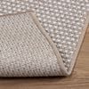 vidaXL Area Rugs Rectangular Cream and Taupe 150 x 80 cm
