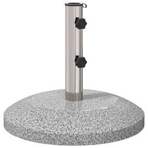 vidaXL Parasol Base for 40-50 mm Pole 26.45 kg Grey for 40-50 mm Pole