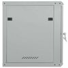vidaXL Network Cabinet with Storage Grey 60 x 45 x 65 cm Steel