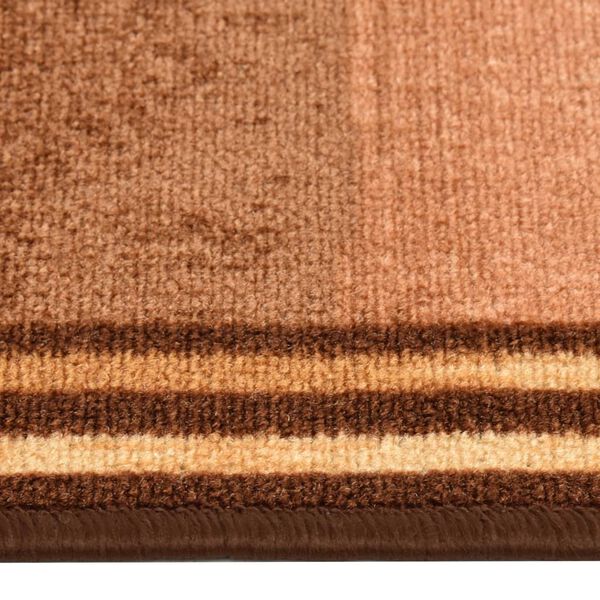 vidaXL Carpet Runner Gel Backing Block Beige 67x120 cm