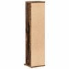 vidaXL CD Cabinet Old Wood 21x20x88 cm Engineered Wood
