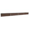 vidaXL Raised Bed | Brown | Galvanised steel | Large | Raised Bed | Rectangular