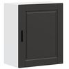 vidaXL Kitchen Wall Cabinets 2 pcs&nbsp;Porto Black Engineered Wood