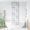 vidaXL Shower Roller Blind with Cassette 80x240 cm Fabric Width 76 cm